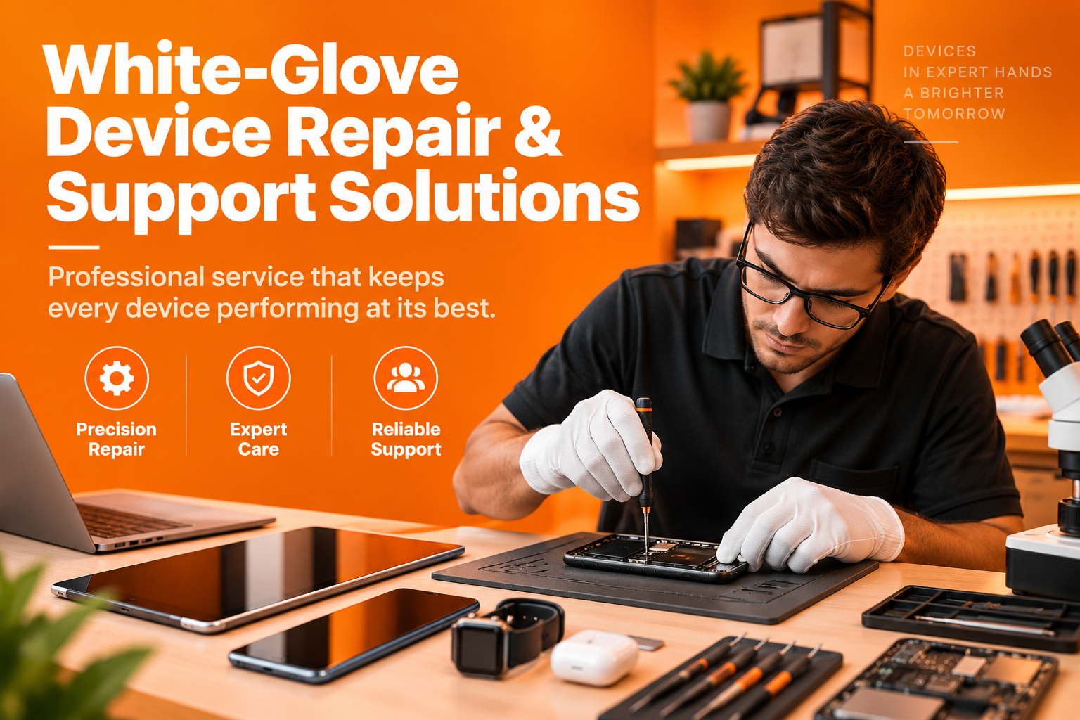 White-Glove Device Repair & Support Solutions